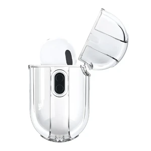 Чехол с карабином Spigen Ultra Hybrid Crystal Clear для AirPods Pro 2 - Фото 5