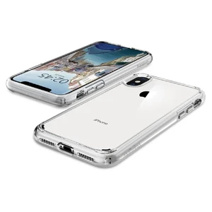 Чехол Spigen Ultra Hybrid Crystal Clear для iPhone XS Max - Фото 6
