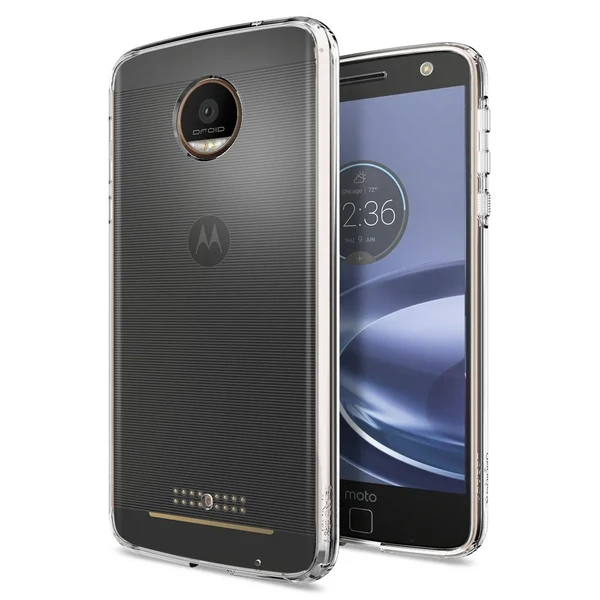 Чехол Spigen Ultra Hybrid Crystal Clear для Motorola Moto Z Force