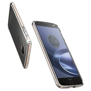 Чехол Spigen Ultra Hybrid Crystal Clear для Motorola Moto Z Force - Фото 5