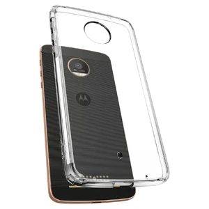 Чехол Spigen Ultra Hybrid Crystal Clear для Motorola Moto Z Force - Фото 3