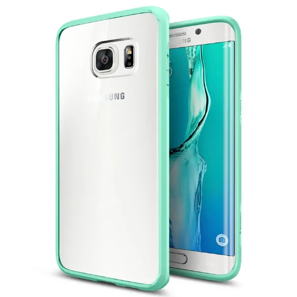 Чохол Spigen Ultra Hybrid Mint для Samsung Galaxy S6 Edge +