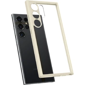 Чохол Spigen Ultra Hybrid Transparent Beige для Galaxy S24 Ultra - Фото 2