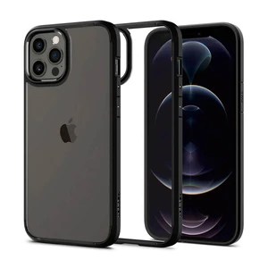 Захисний чохол Spigen Ultra Hybrid Matte Black для iPhone 12 | iPhone 12 Pro