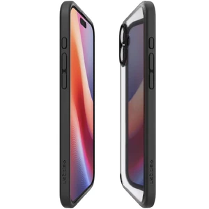 Прозорий чорний чохол Spigen Ultra Hybrid для iPhone 16 Plus - Фото 2