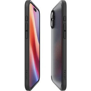 Півпрозорий чорний чохол Spigen Ultra Hybrid для iPhone 16 Plus - Фото 2