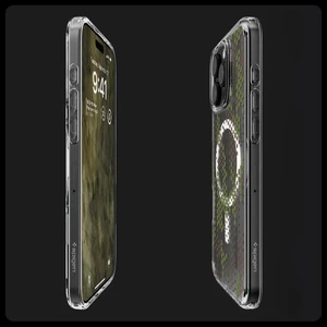 Прозорий чохол з візерунком Spigen Ultra Hybrid Mag для iPhone 16 Pro - Фото 6