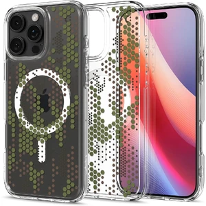 Прозрачный узорчатый чехол Spigen Ultra Hybrid Mag для iPhone 16 Pro Max 8809971229432 - Фото 1