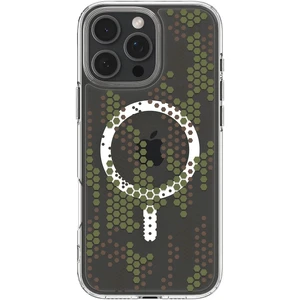 Прозрачный узорчатый чехол Spigen Ultra Hybrid Mag для iPhone 16 Pro Max - Фото 3
