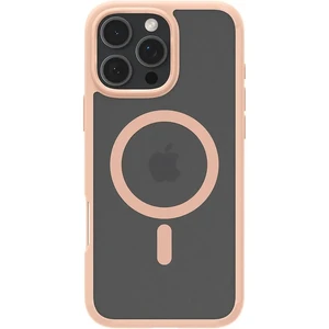 Полупрозрачный розовый чехол Spigen Ultra Hybrid Mag для iPhone 16 Pro Max - Фото 4
