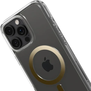 Прозрачный золотой чехол Spigen Ultra Hybrid Mag для iPhone 16 Pro Max - Фото 8