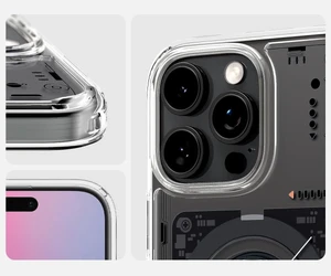 Прозрачный чехол с узором Spigen Ultra Hybrid Mag для iPhone 16 Pro Max - Фото 10