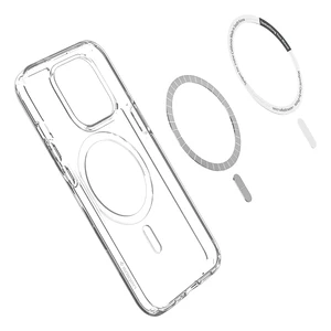 Прозрачный чехол Spigen Ultra Hybrid MagSafe Black для iPhone 13 Pro - Фото 5