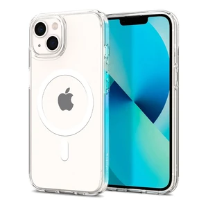 Прозорий чохол Spigen Ultra Hybrid MagSafe White для iPhone 13 - Фото 2