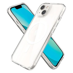 Прозорий чохол Spigen Ultra Hybrid MagSafe White для iPhone 13 - Фото 3