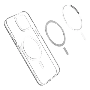 Прозорий чохол Spigen Ultra Hybrid MagSafe White для iPhone 13 - Фото 6