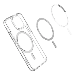Прозорий чохол Spigen Ultra Hybrid MagSafe White для iPhone 13 mini - Фото 5