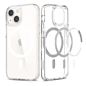 Прозорий чохол Spigen Ultra Hybrid MagSafe White для iPhone 13 mini ACS03322 - Фото 1