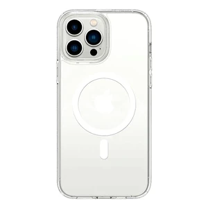 Прозрачный чехол Spigen Ultra Hybrid MagSafe White для iPhone 13 Pro Max - Фото 4