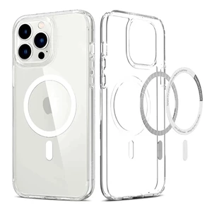 Прозрачный чехол Spigen Ultra Hybrid MagSafe White для iPhone 13 Pro Max ACS03210 - Фото 1