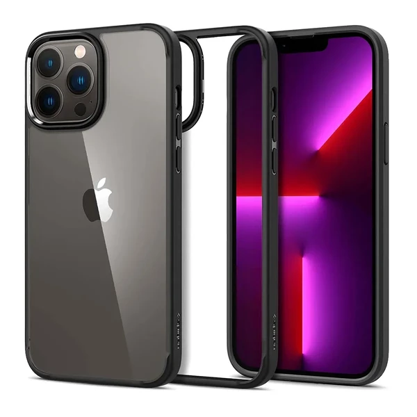 Защитный чехол Spigen Ultra Hybrid Matte Black для iPhone 13 Pro Max в Полтаве