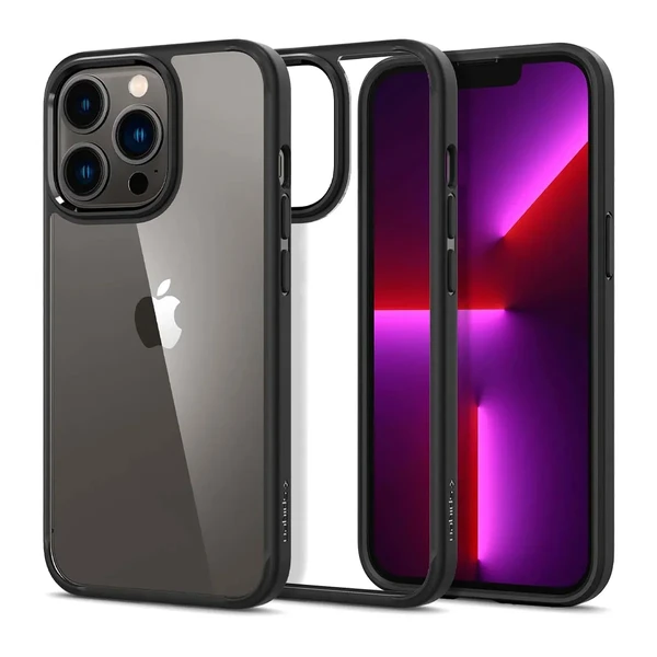 Защитный чехол Spigen Ultra Hybrid Matte Black для iPhone 13 Pro в Сумах