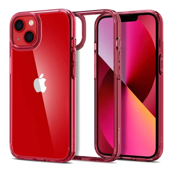 Захисний чохол Spigen Ultra Hybrid Red Crystal для iPhone 13 mini в Чернівцях