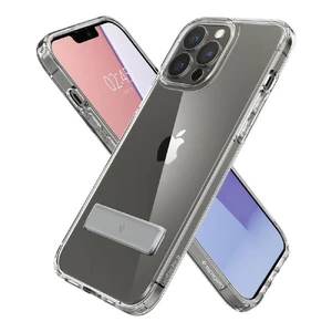Прозрачный чехол-подставка Spigen Ultra Hybrid S Crystal Clear для iPhone 13 Pro - Фото 2