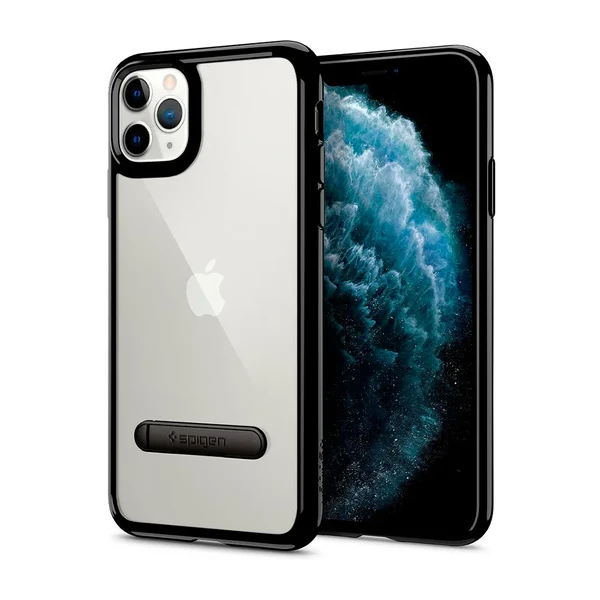 Чохол Spigen Ultra Hybrid S Jet Black для iPhone 11 Pro в Запоріжжі