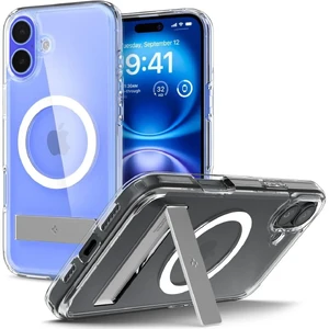 Прозорий білий чохол Spigen Ultra Hybrid S Mag для iPhone 16 Plus 8809971229975 - Фото 1