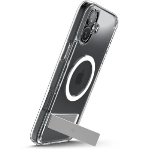 Прозорий білий чохол Spigen Ultra Hybrid S Mag для iPhone 16 Plus - Фото 4