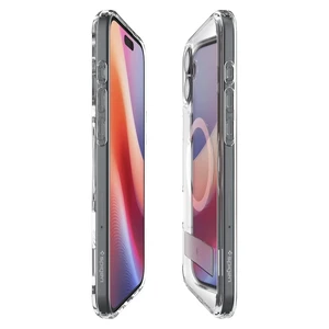 Прозорий білий чохол Spigen Ultra Hybrid S Mag для iPhone 16 Plus - Фото 10