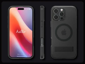 Півпрозорий чорний чохол Spigen Ultra Hybrid S Mag для iPhone 16 Pro - Фото 6