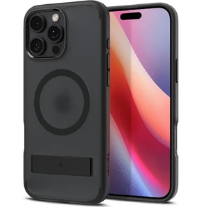 Півпрозорий чорний чохол Spigen Ultra Hybrid S Mag для iPhone 16 Pro - Фото 9