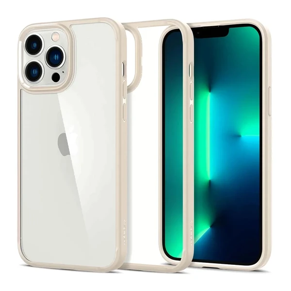 Защитный чехол Spigen Ultra Hybrid Sand Beige для iPhone 13 Pro Max