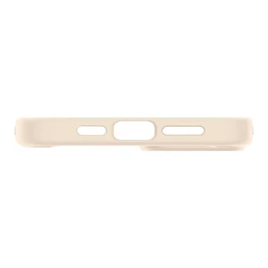 Прозрачный силиконовый чехол Spigen Ultra Hybrid Sand Beige для iPhone 14 Plus - Фото 7