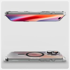 Прозрачный серый чехол Spigen Ultra Hybrid T Mag для iPhone 16 Pro - Фото 14