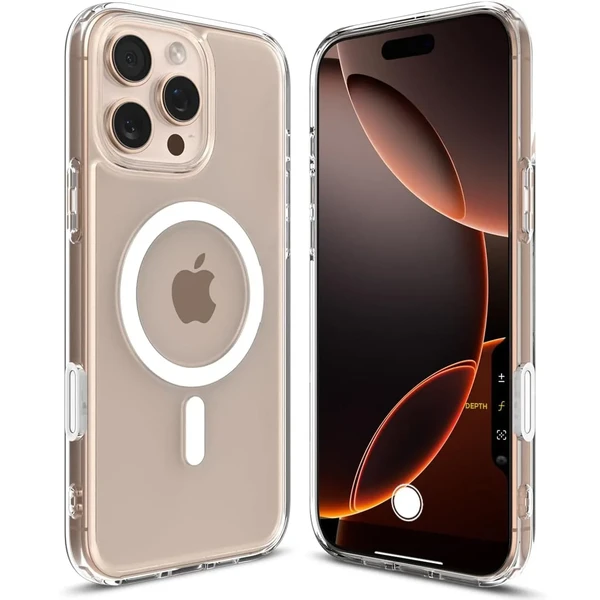 Прозрачный белый чехол Spigen Ultra Hybrid T Mag MagSafeдля iPhone 16 Pro в Запорожье