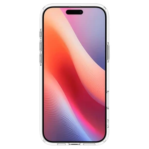 Прозрачный белый чехол Spigen Ultra Hybrid T Mag MagSafeдля iPhone 16 Pro - Фото 8