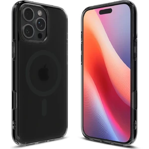 Полупрозрачный черный чехол Spigen Ultra Hybrid T Mag для iPhone 16 Pro Max - Фото 3