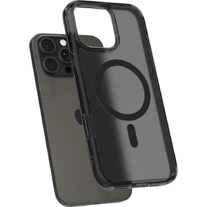 Полупрозрачный черный чехол Spigen Ultra Hybrid T Mag для iPhone 16 Pro Max - Фото 4