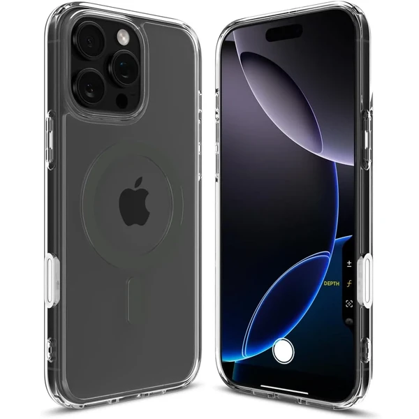 Прозорий сірий чохол Spigen Ultra Hybrid T Mag для iPhone 16 Pro Max у Чернігові