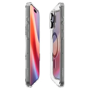 Прозорий сірий чохол Spigen Ultra Hybrid T Mag для iPhone 16 Pro Max - Фото 6