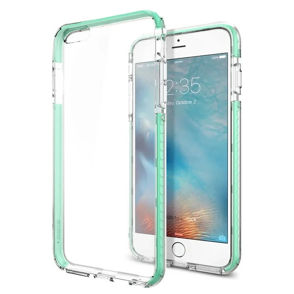 Чохол Spigen Ultra Hybrid TECH Crystal Mint для iPhone 6 Plus | 6s Plus у Дніпрі