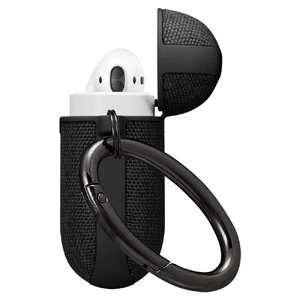 Тканевый чехол с карабином Spigen Urban Fit Black для AirPods 2 | 1 - Фото 2