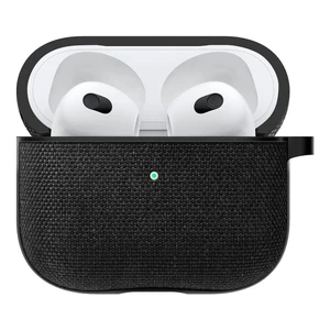 Черный защитный чехол Spigen Urban Fit Black для AirPods 3 - Фото 3