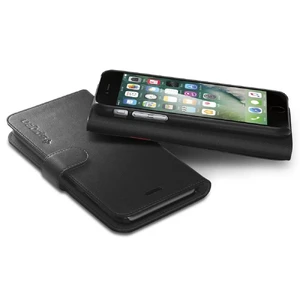 Чохол Spigen Wallet S Black для iPhone SE 3 | SE 2 | 8 | 7 - Фото 7