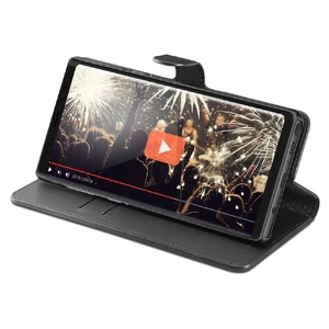 Шкіряний чохол-книжка Spigen Wallet S Black для Samsung Galaxy Note 9 - Фото 10
