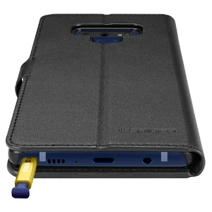 Шкіряний чохол-книжка Spigen Wallet S Black для Samsung Galaxy Note 9 - Фото 11