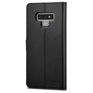 Шкіряний чохол-книжка Spigen Wallet S Black для Samsung Galaxy Note 9 - Фото 4